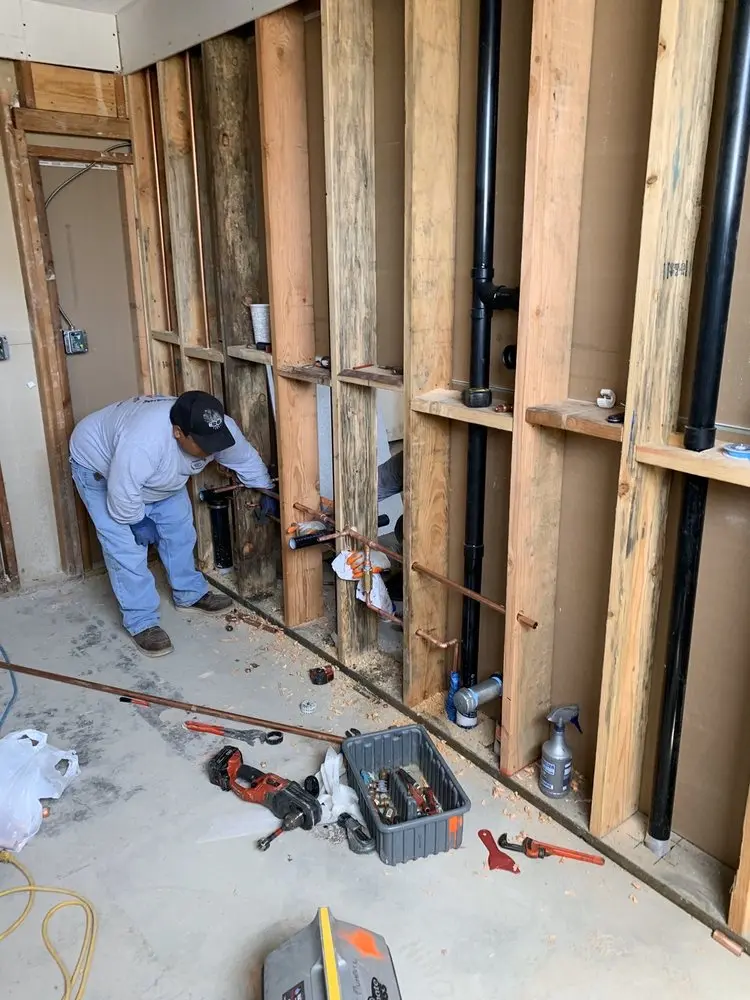 Commercial rough-in plumbing for Water Heater Replacement in Berkeley Ridge
